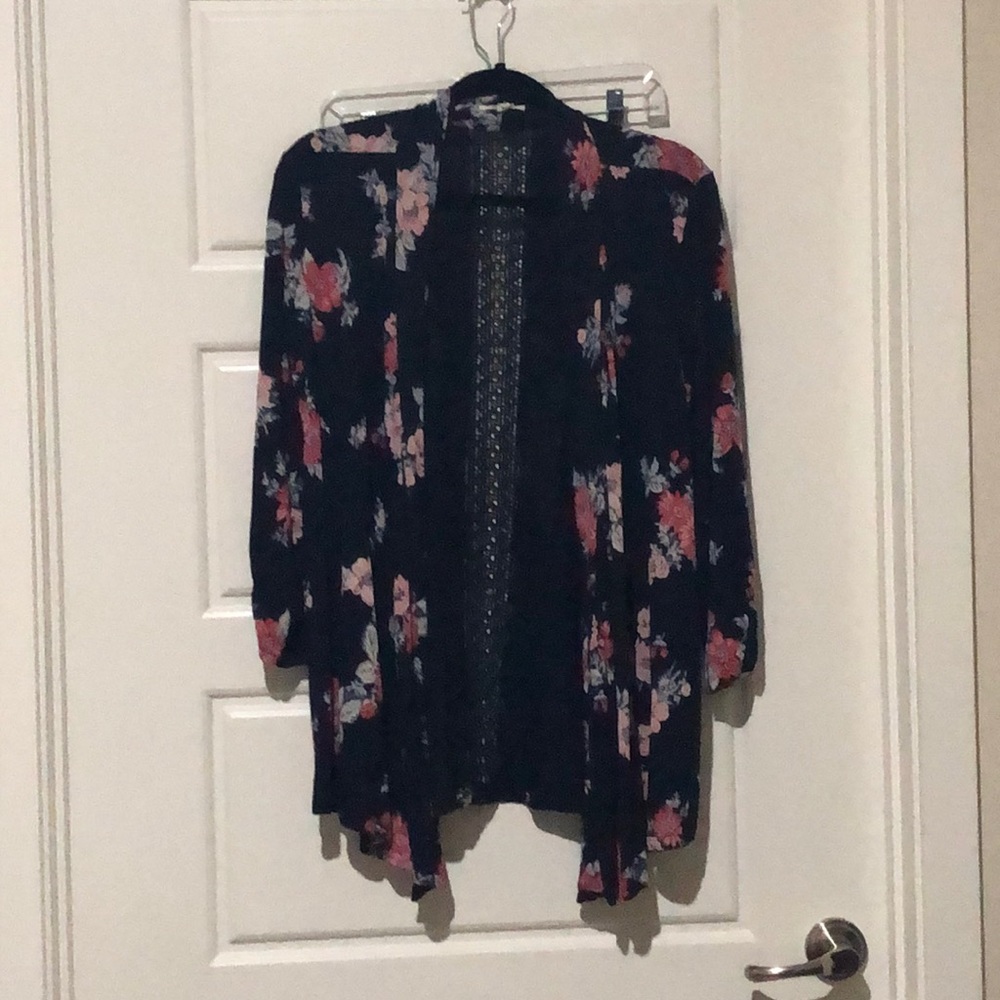 Open front cardigan